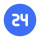 24/7 Consultant Availability Icon